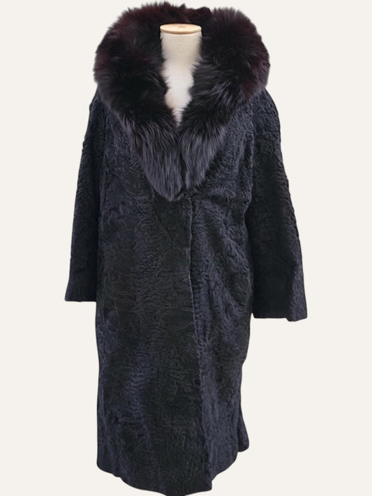 Vintage Astrakhan Persian Lamb Coat