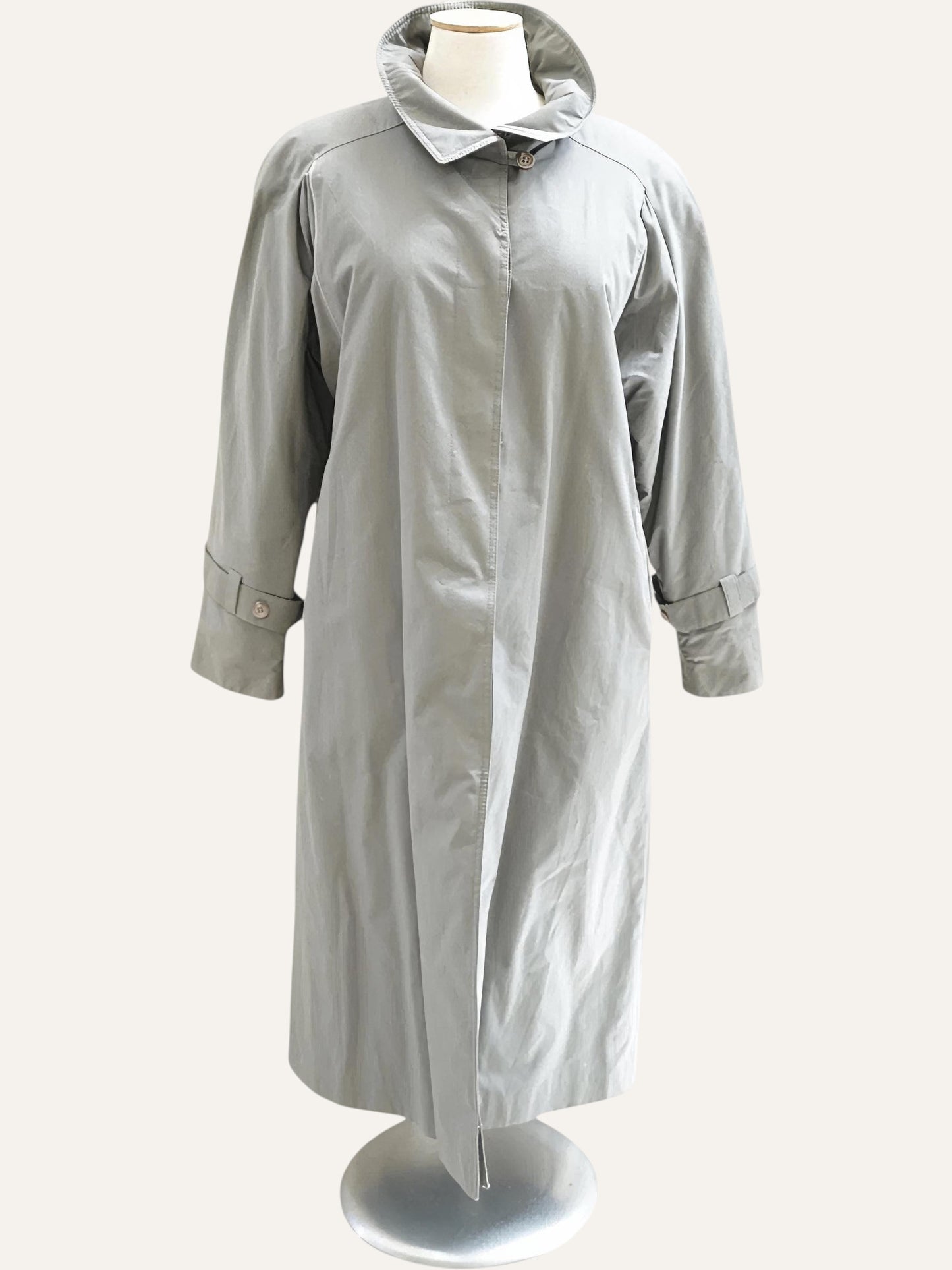 High Neck Duster Coat
