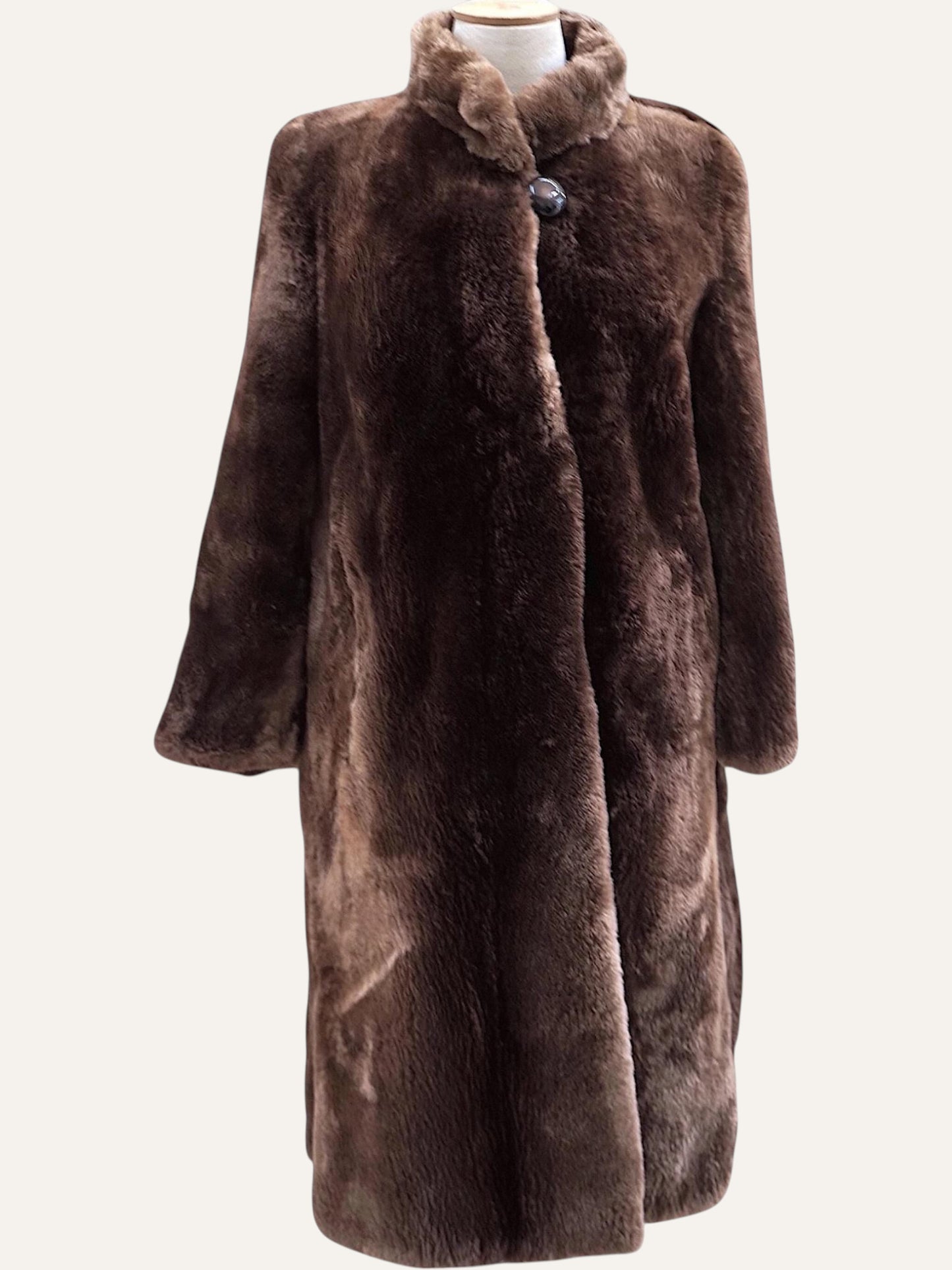 Dolci Bergamo Velvet Fur Coat