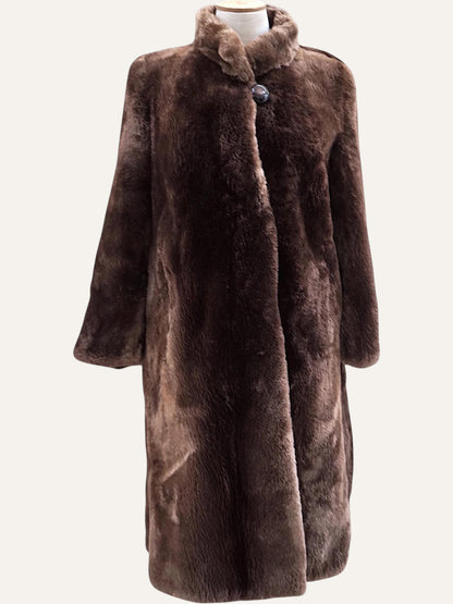 Dolci Bergamo Velvet Fur Coat