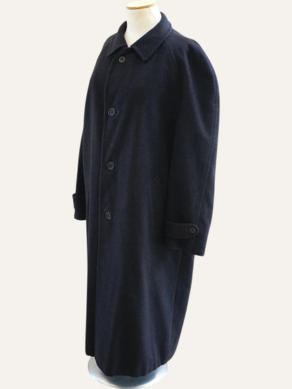 Lubiam Ascot Cashmere & Wool Raglan Overcoat
