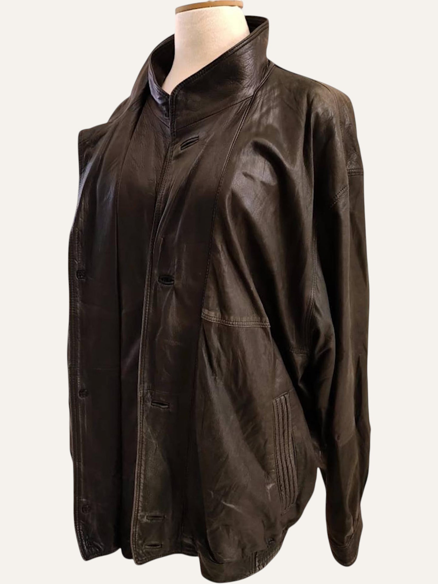 Pierre Cardin Lamb Nappa Leather Bomber
