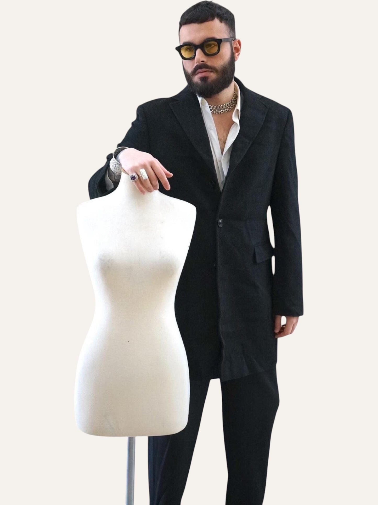 Old England x Loro Piana Superfine Wool Coat