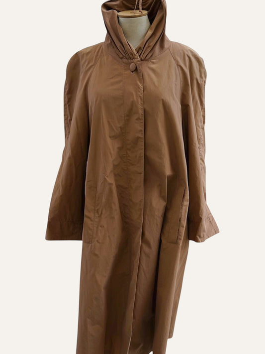 Nino Classic Germany Swing Maxi Trench Coat