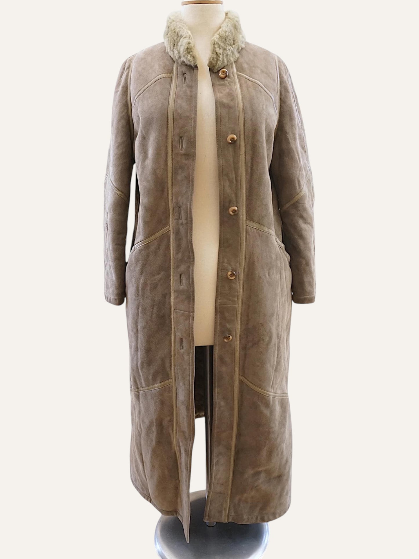 Full Length Sheepskin Coat