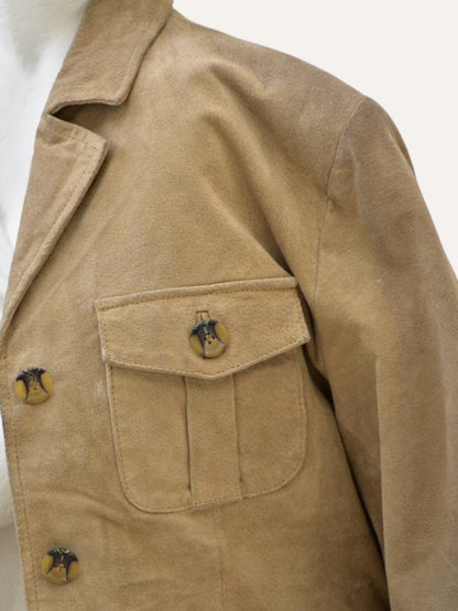Vera Pelle Y2K Real Leather Coat