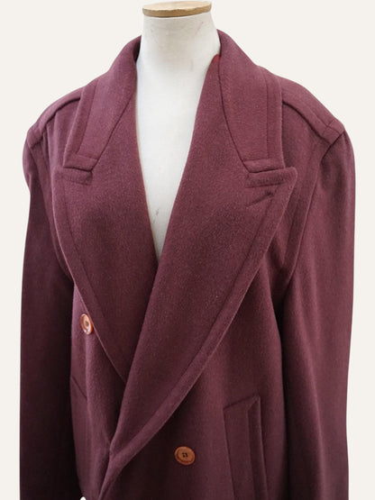 Nico Verhey Amsterdam Pure Wool Maxi Coat