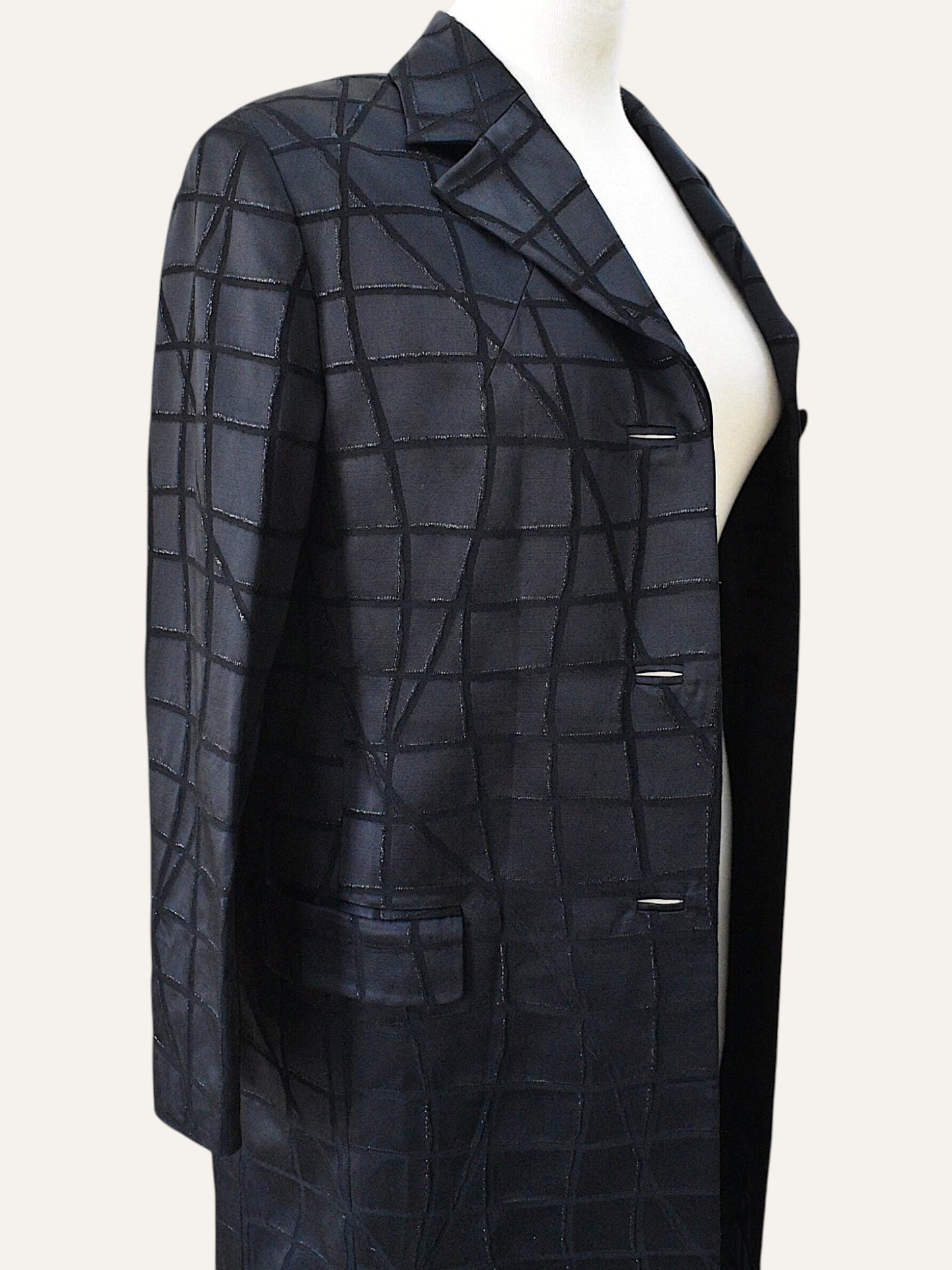 1990's Versace Istante Trench Coat