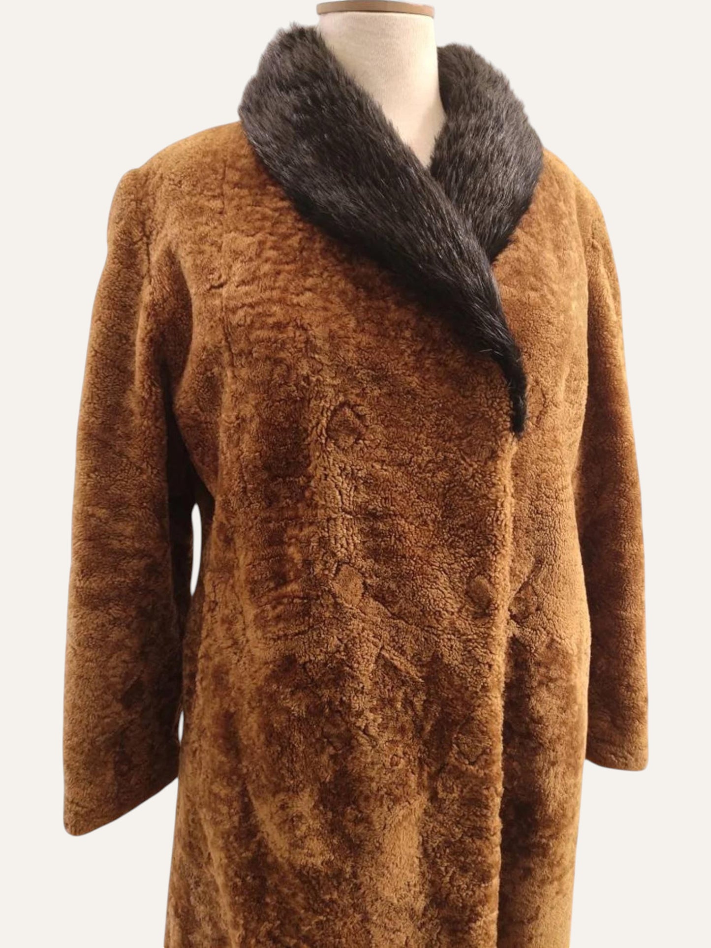 Persian Lamb Natural Fur Coat