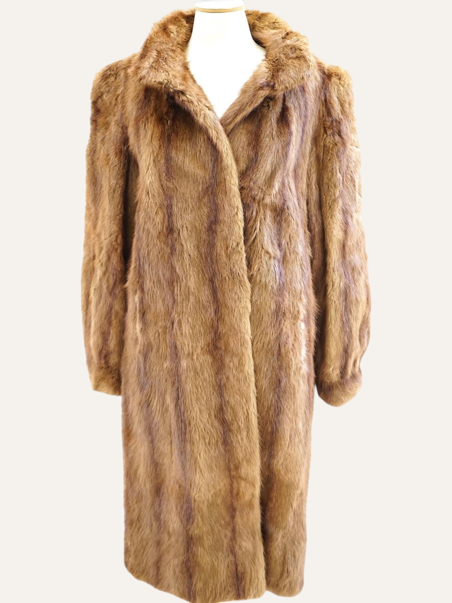Barbini Pelliccerie Roma Fur Coat in Cognac