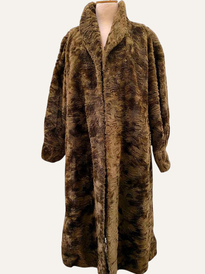 Vintage Faux Fur Coat