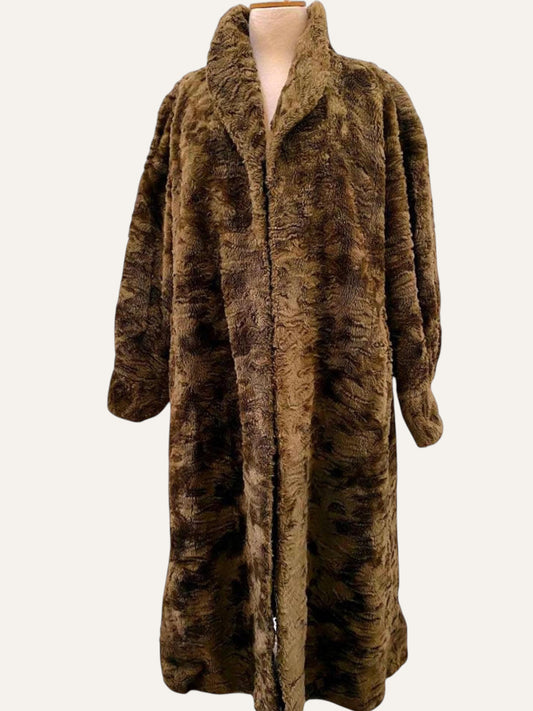 Vintage Faux Fur Coat