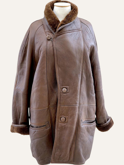 A&B Original Shearling Lambskin Coat