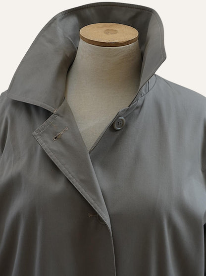 Y2K Half-Belt Trench Coat