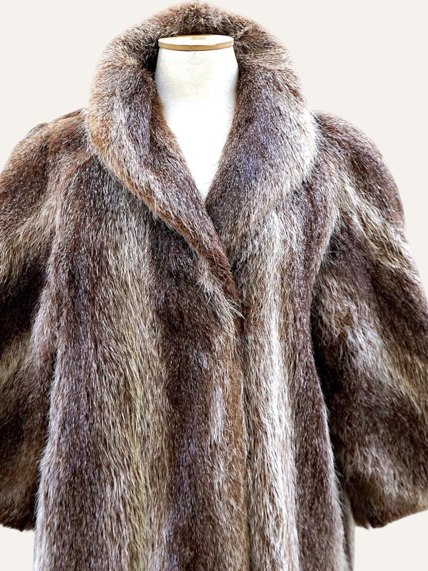 Tailor Made Ombre Fur Coat