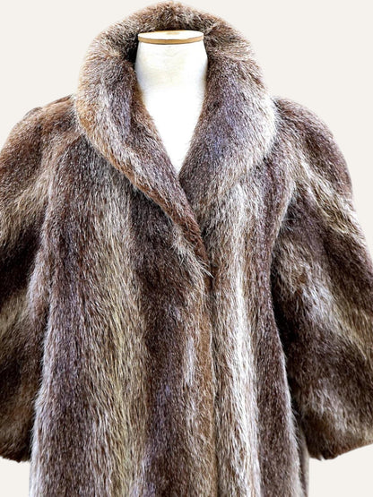 Tailor Made Ombre Fur Coat