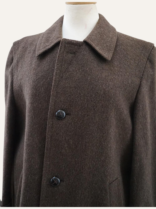 Austrian Loden Wool Overcoat