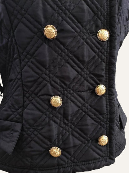 Gianni Versace Quilted Puffer Trench Jacket