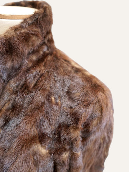 1990's Soft Real Fur Coat