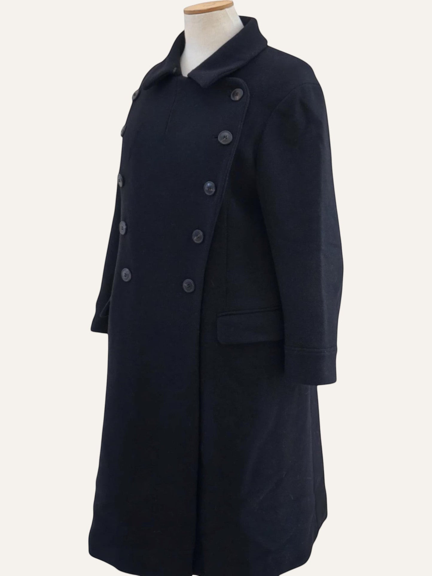 Dries Van Noten Wool Officer Coat