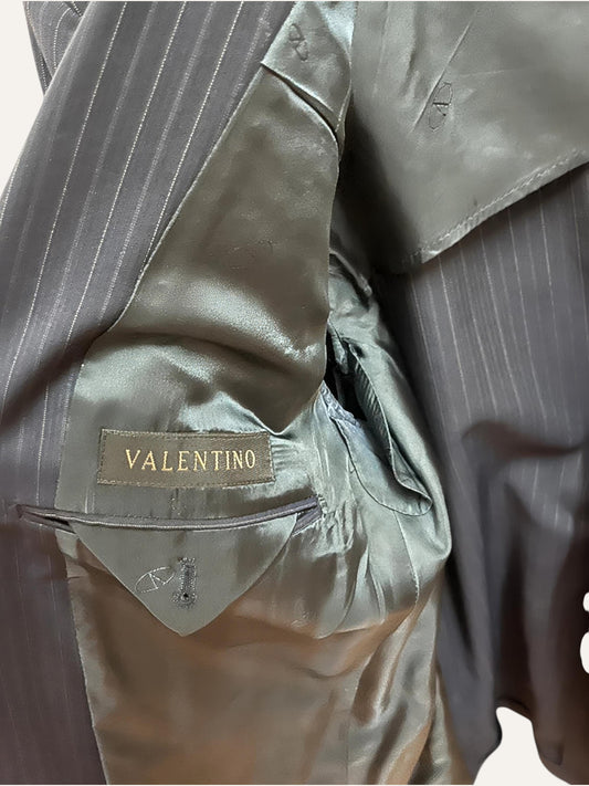 Valentino Pinstripe Wool Suit