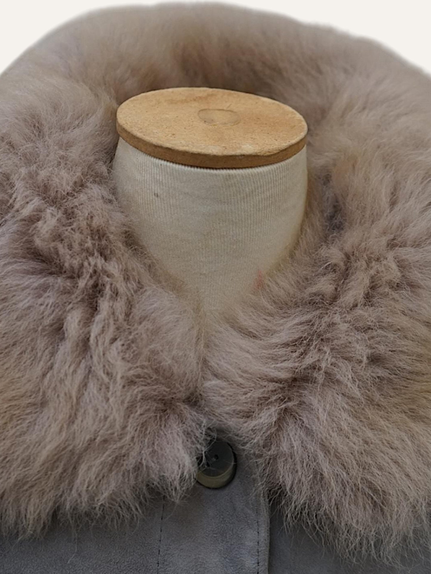 Vintage Long Shearling Coat