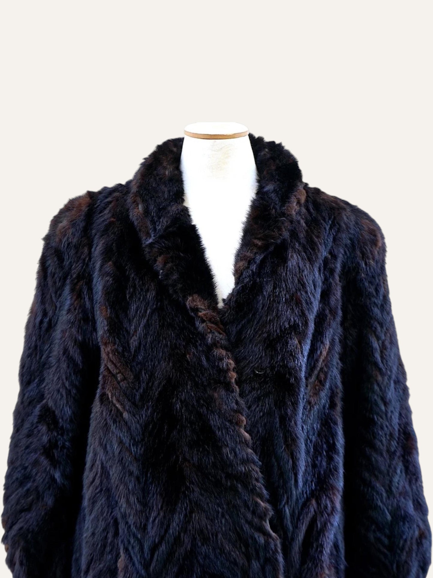 Minimalist Real Fur Coat