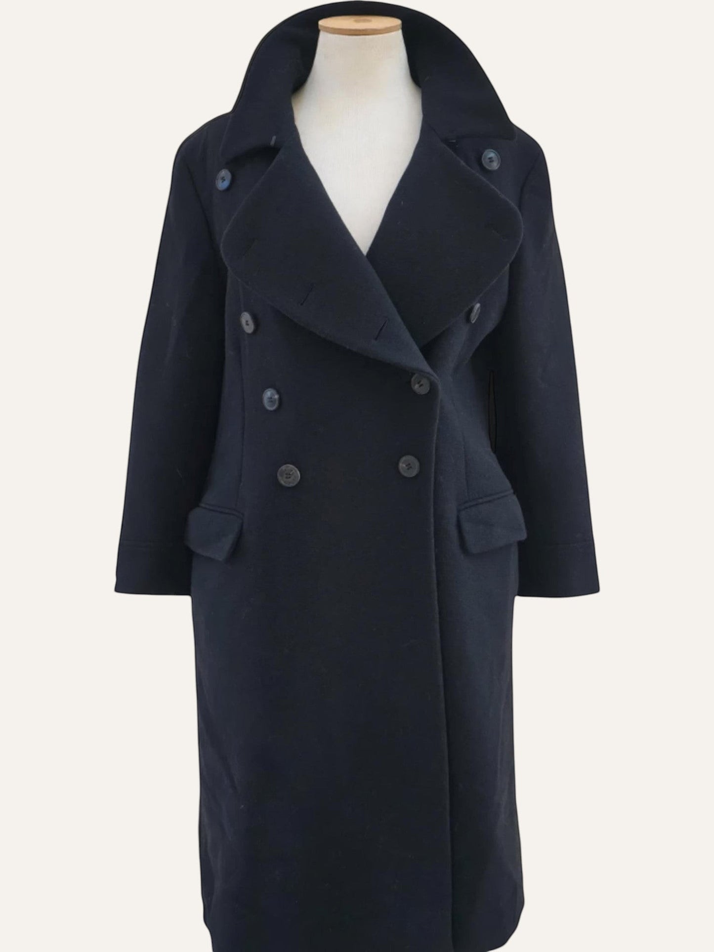 Dries Van Noten Wool Officer Coat