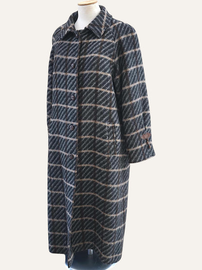 Makyta Wool Checked Coat