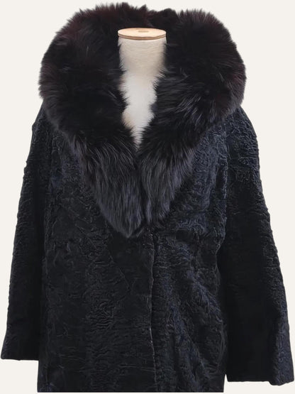 Vintage Astrakhan Persian Lamb Coat