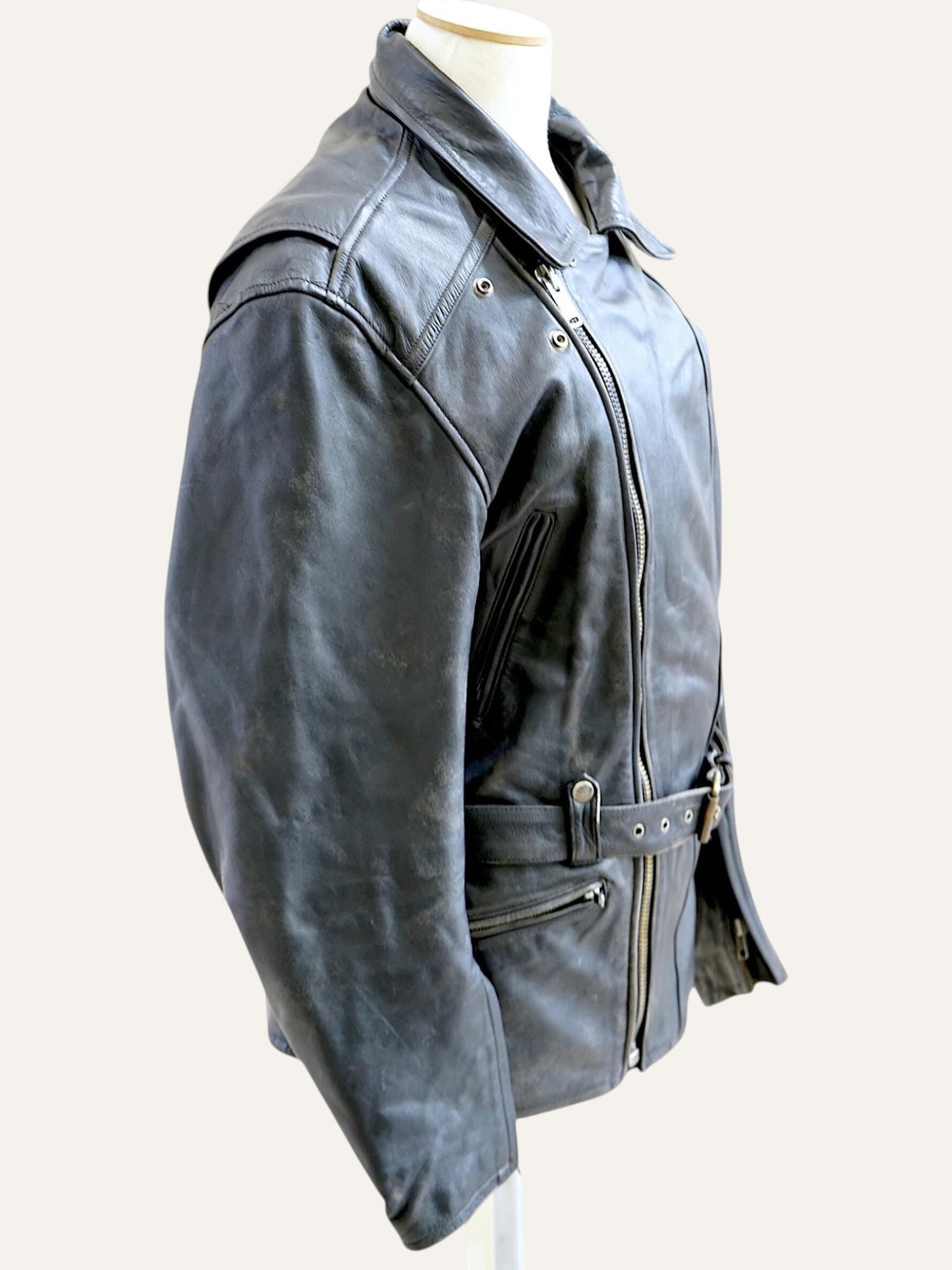 Hein Gericke Biker Leather Jacket