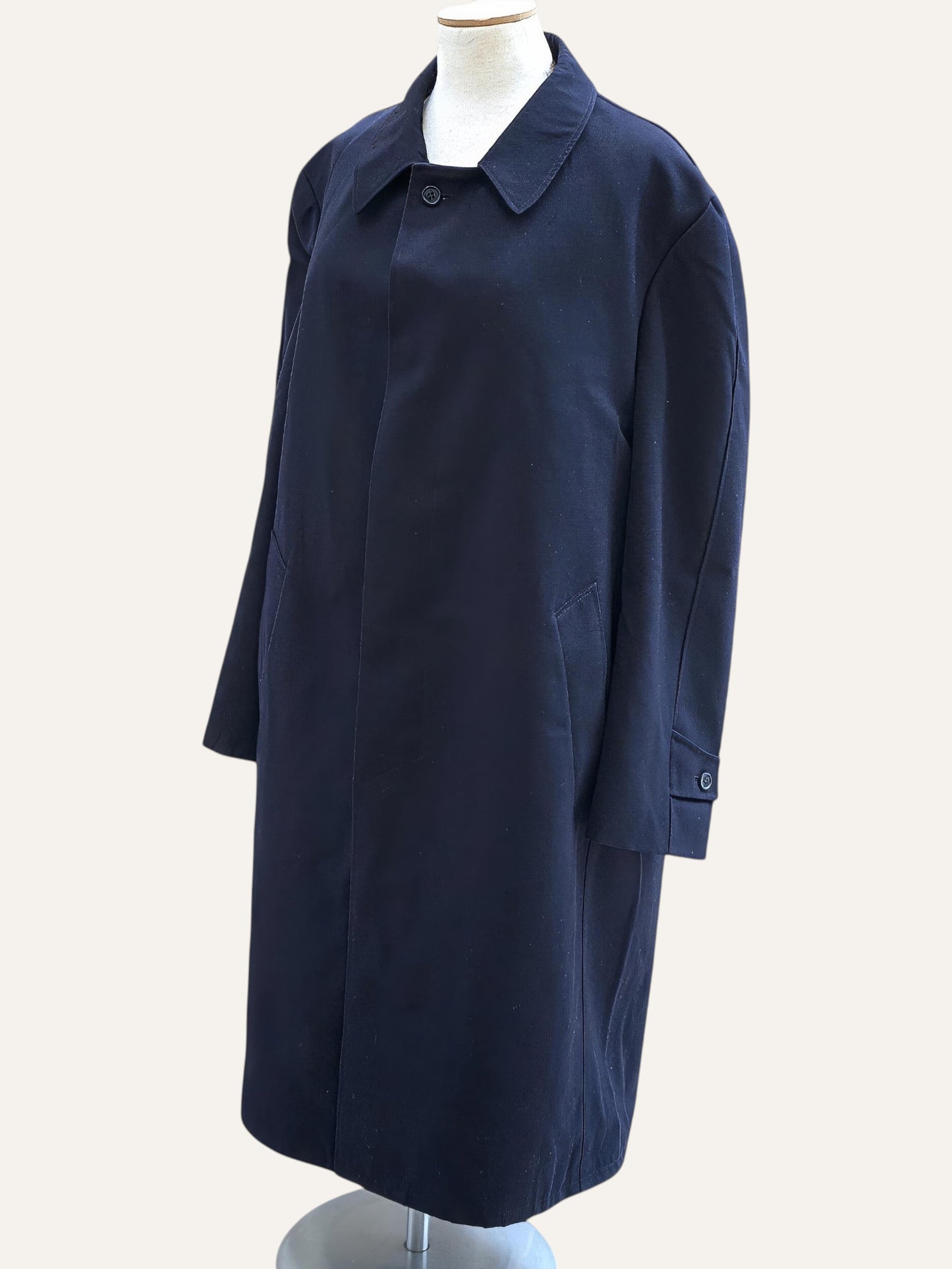 Pioggiavento Lebole Pure Wool Car Coat