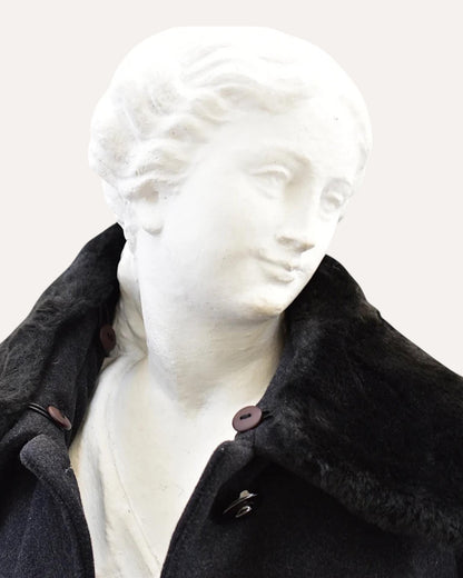 Cashmere & Virgin Wool Swing Coat
