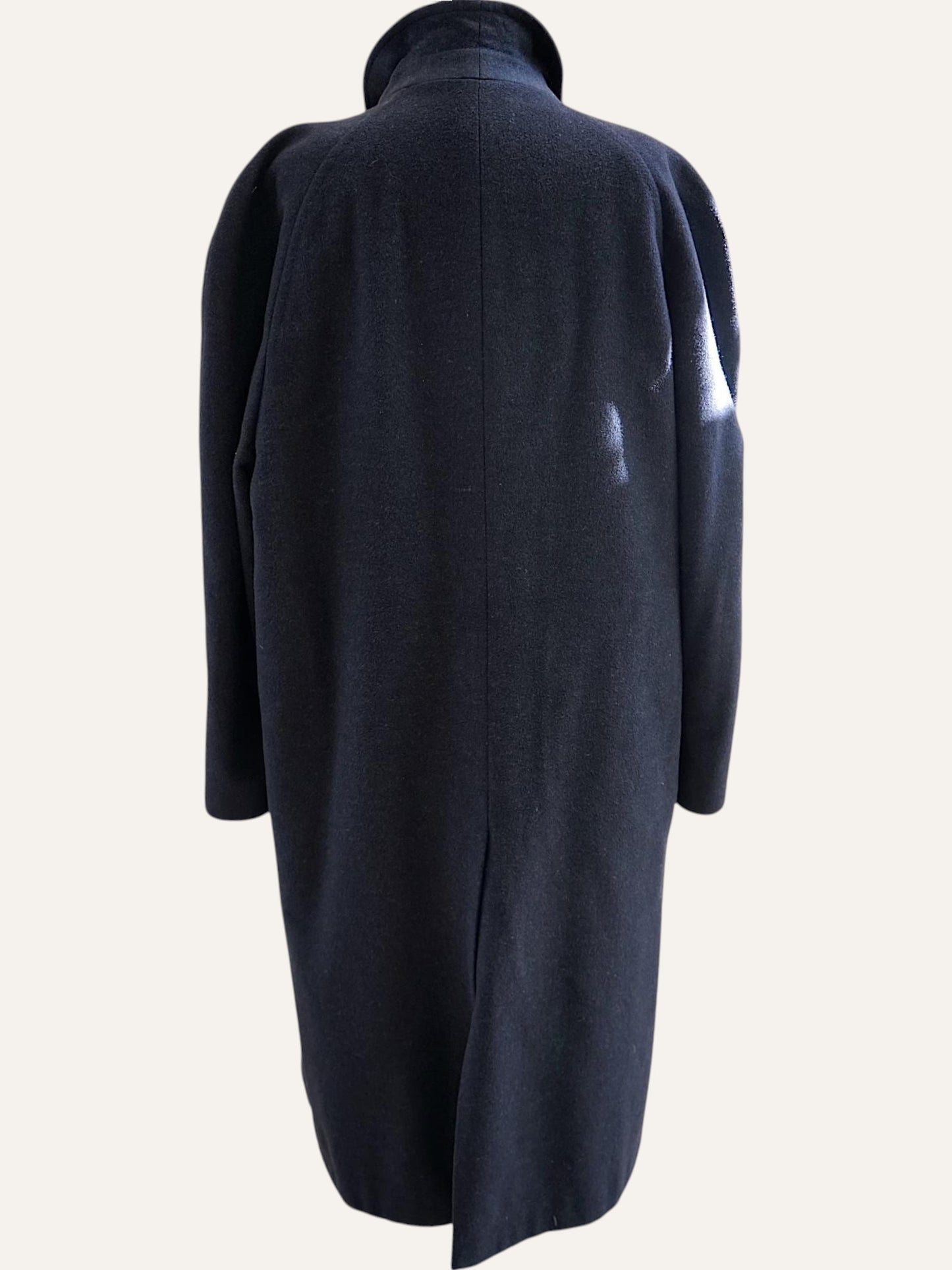 Lubiam Ascot Cashmere & Wool Raglan Overcoat