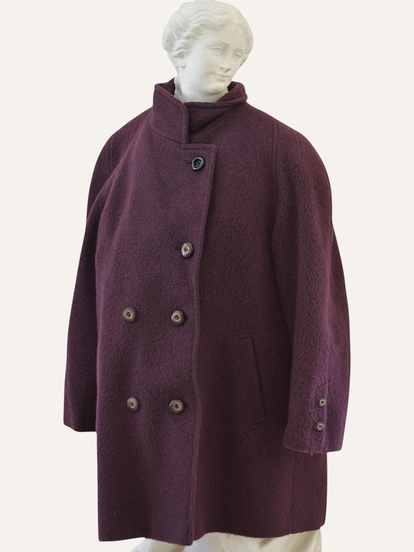 Your Sixth Sense Llama & Mohair Wool Coat