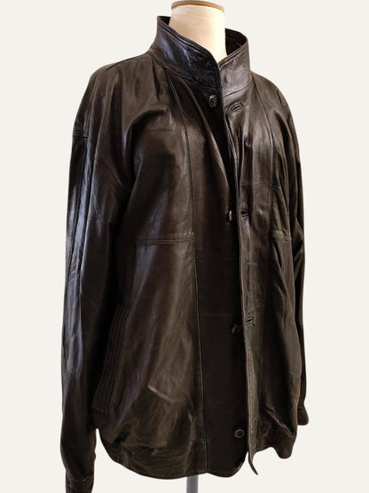 Pierre Cardin Lamb Nappa Leather Bomber