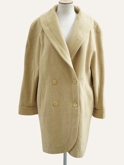 Vintage Soleil Wool Long Coat