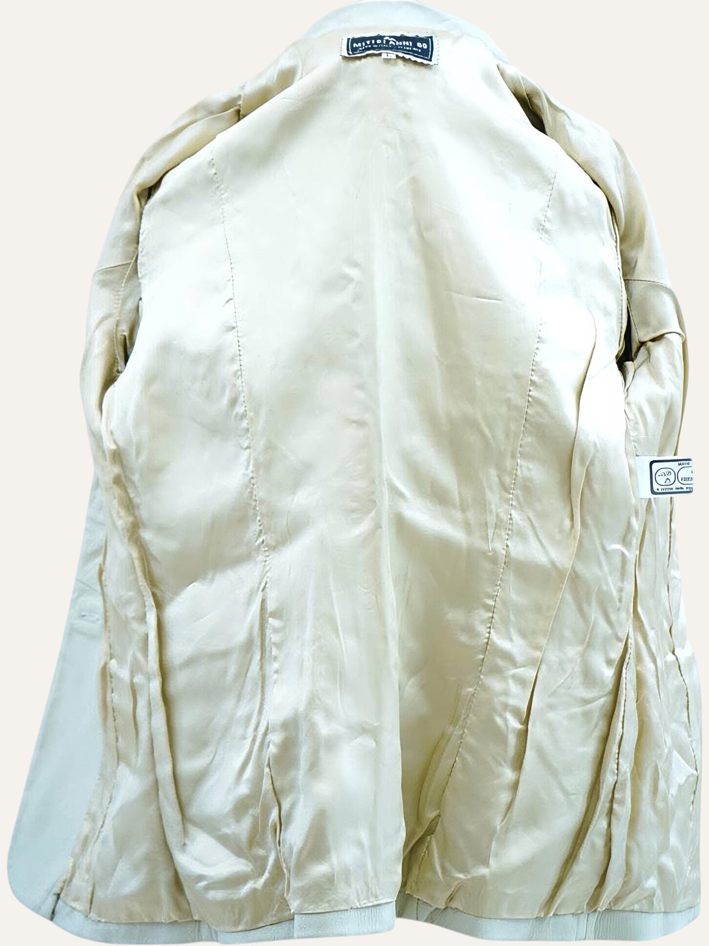 Mitici Anni 60 Nude Leather Jacket