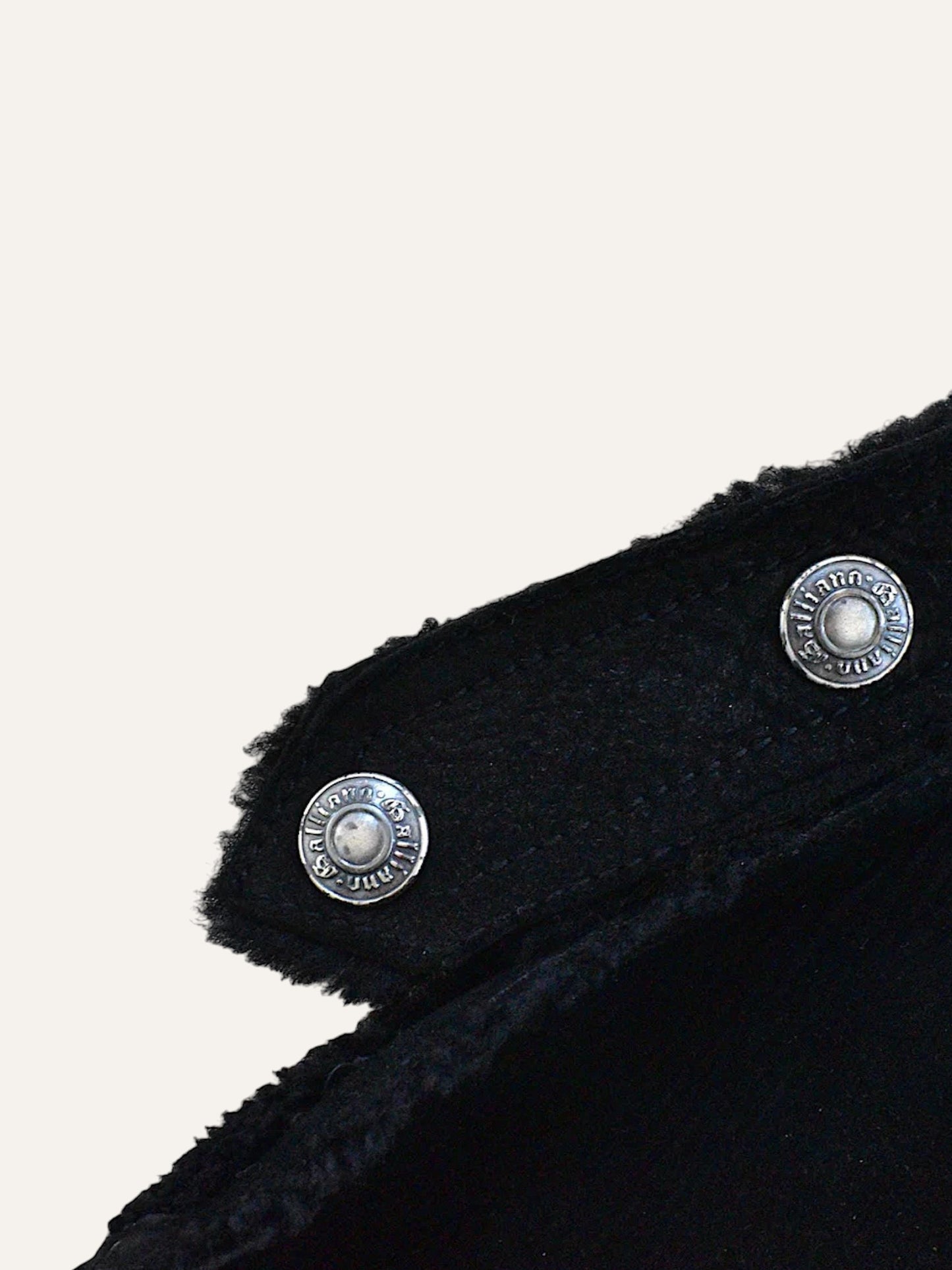 John Galliano Shearling Coat