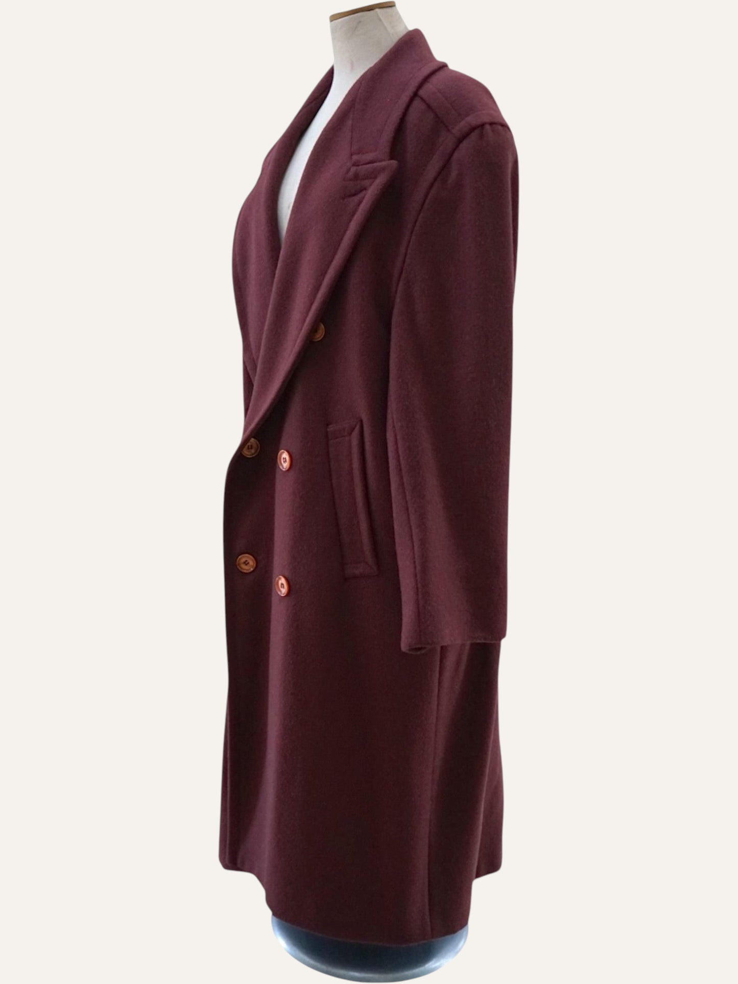 Nico Verhey Amsterdam Pure Wool Maxi Coat