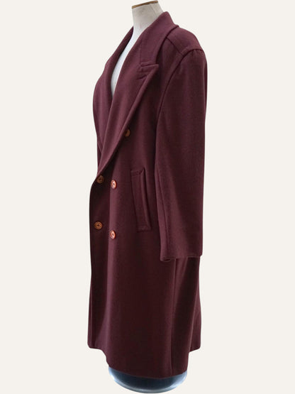 Nico Verhey Amsterdam Pure Wool Maxi Coat