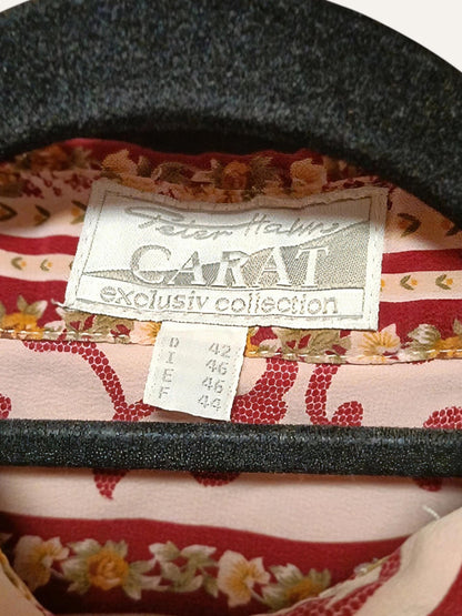 Peter Hahn Carat Pure Silk Baroque Floral Shirt