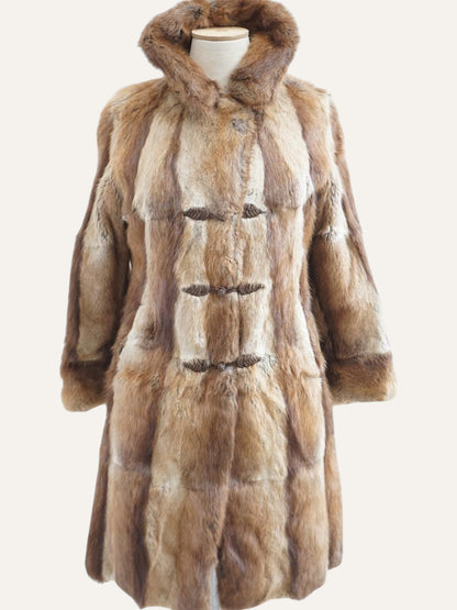 Vintage Honey Fur Coat