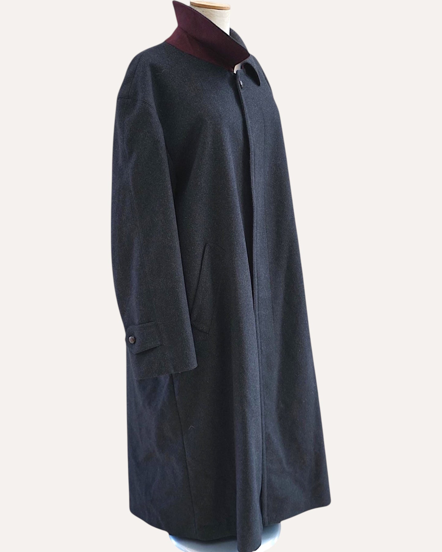 Bugatti Classic Loden Wool Overcoat