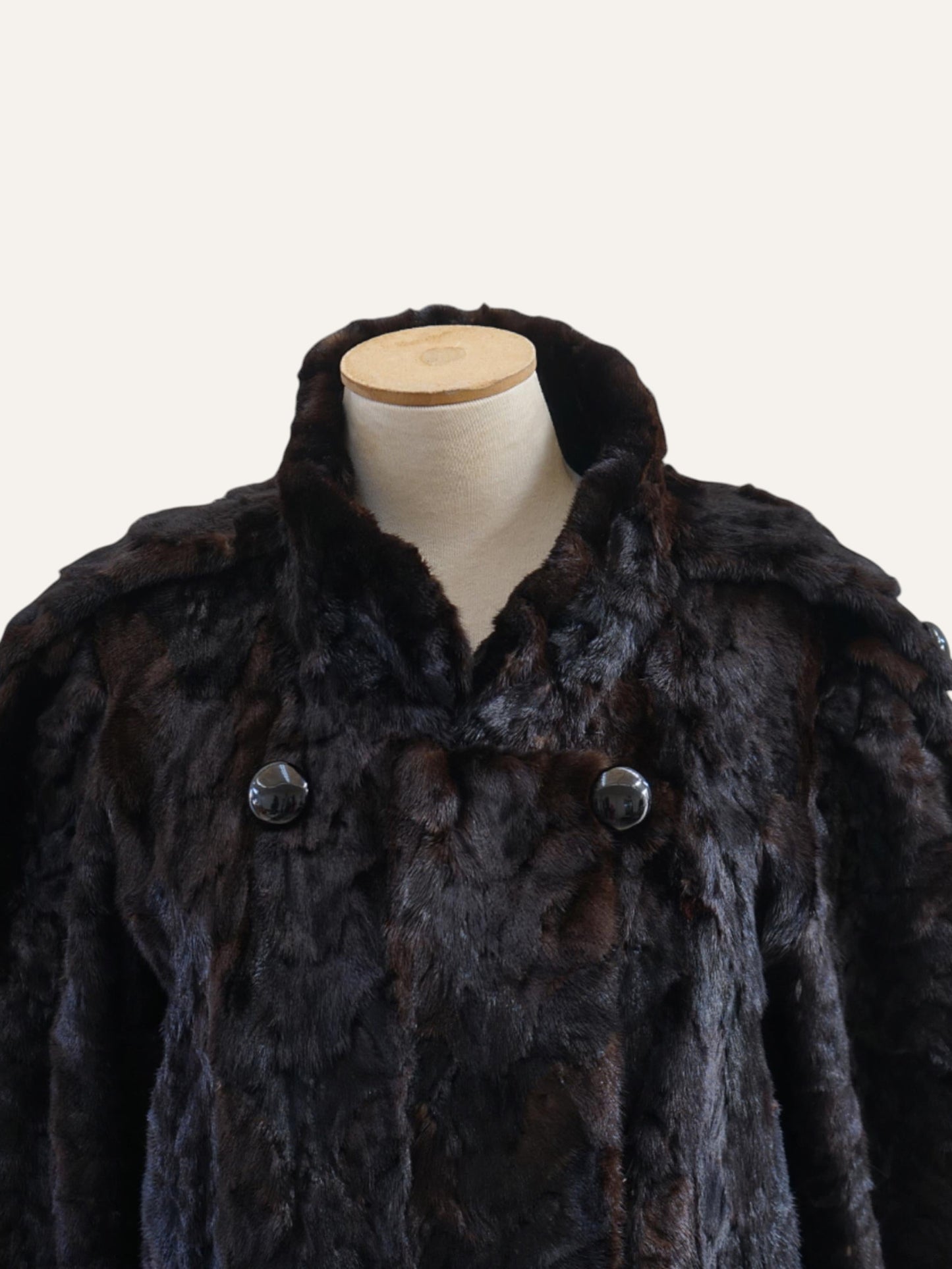 Atelier Sculpted Fur Statement Coat