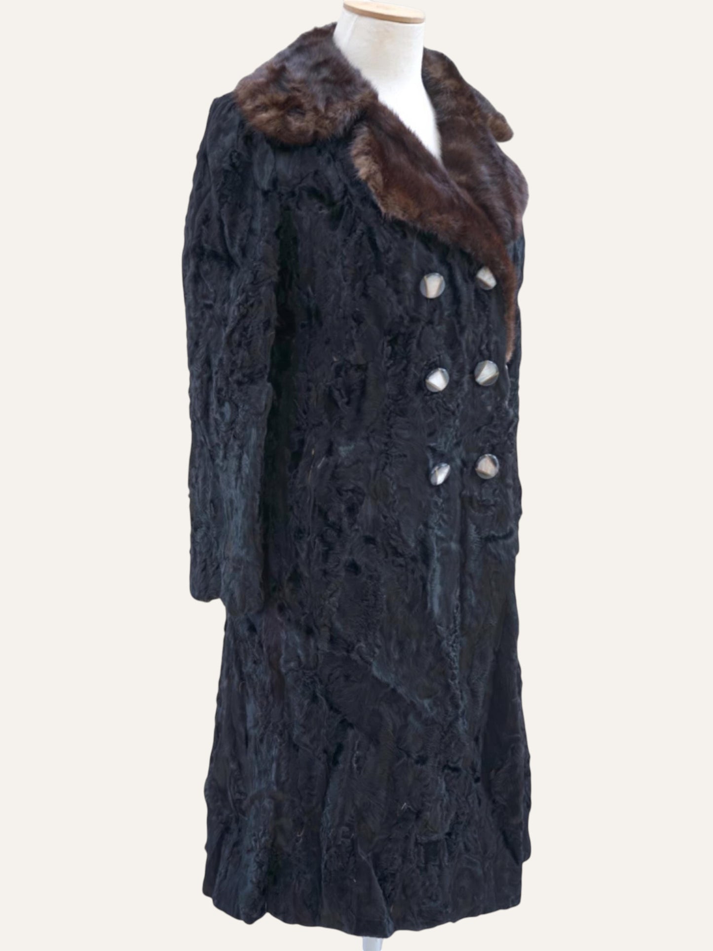 Pellicceria Capo Nord Karakul Fur Coat