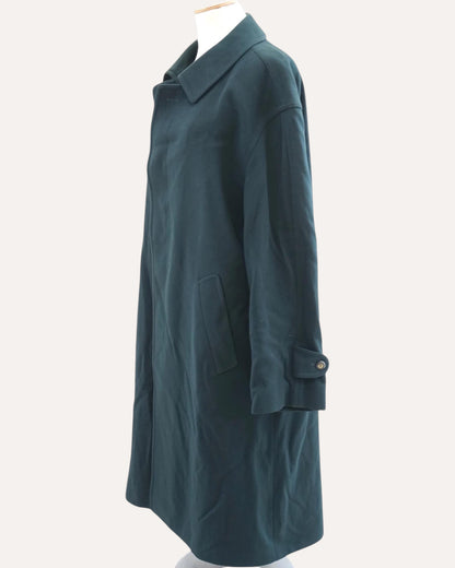 Derlinger Linz Pure Wool Balmacaan Coat