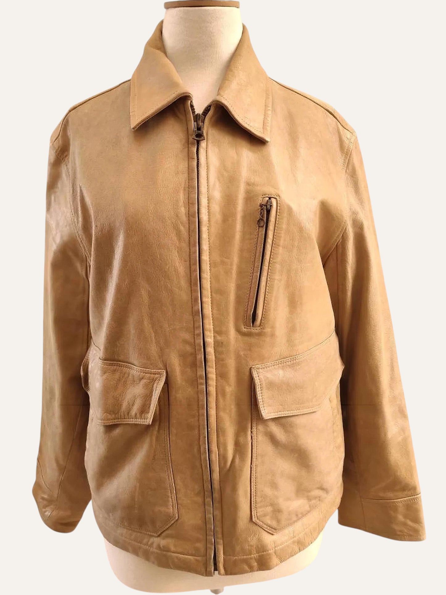 Timberland 90s Real Leather Jacket