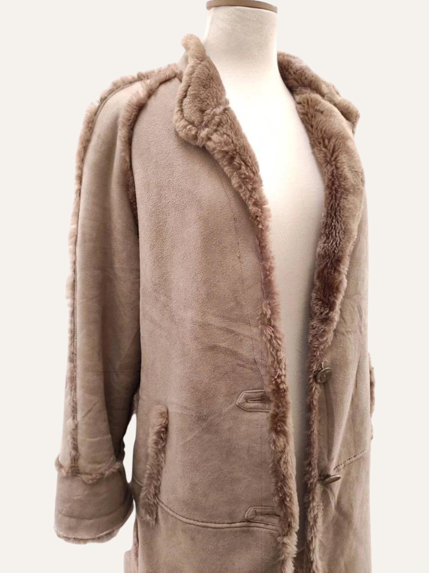 Long Shearling Jacket