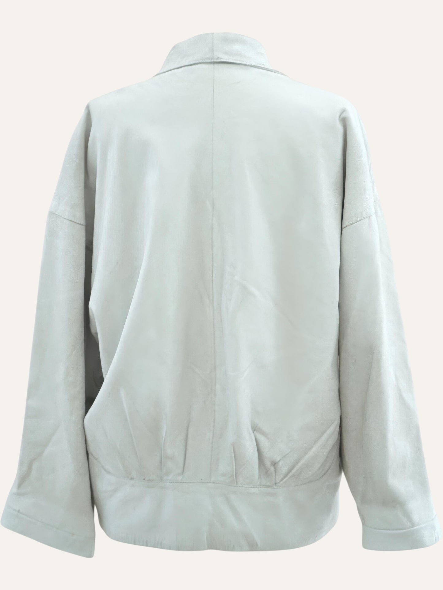 Lamb Nappa Double-Breasted Leather Jacket